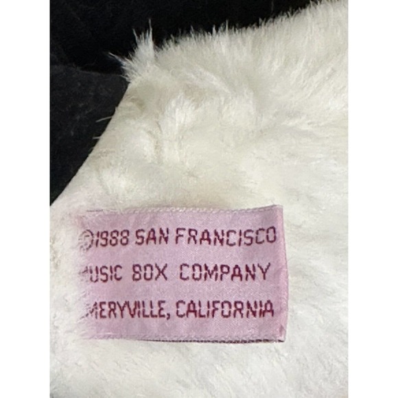 Vtg San Francisco Music Box Plush Bears Wind Up Musical Stuffed Animals 19" Set - Picture 9 of 10